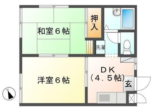 千葉県市川市市川南１丁目 市川駅 2K マンション 賃貸物件詳細