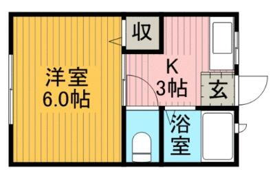 神奈川県相模原市緑区西橋本２丁目 橋本駅 1K アパート 賃貸物件詳細