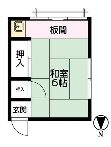 東京都杉並区荻窪２丁目 荻窪駅 1K アパート 賃貸物件詳細