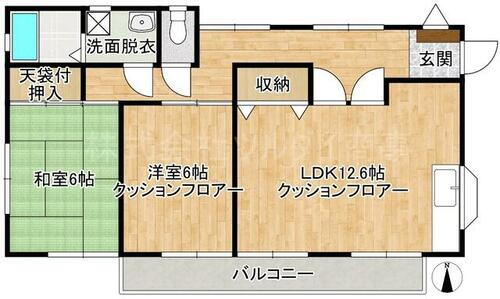 神奈川県横浜市鶴見区諏訪坂 鶴見駅 2LDK アパート 賃貸物件詳細
