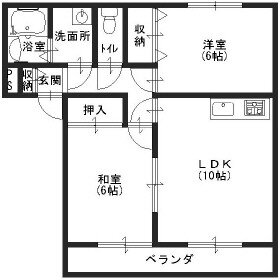 山梨県甲斐市西八幡 竜王駅 2LDK アパート 賃貸物件詳細