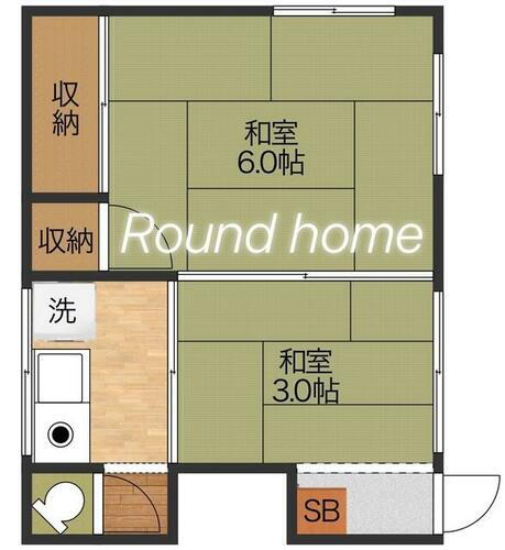 東京都品川区二葉４丁目 2階建