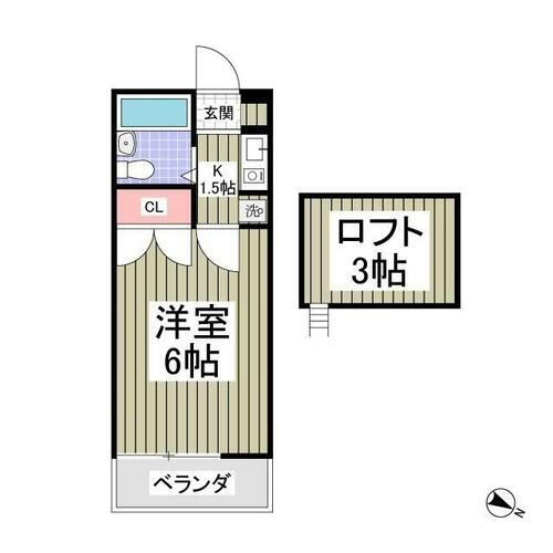 群馬県高崎市新町 新町駅 1K アパート 賃貸物件詳細