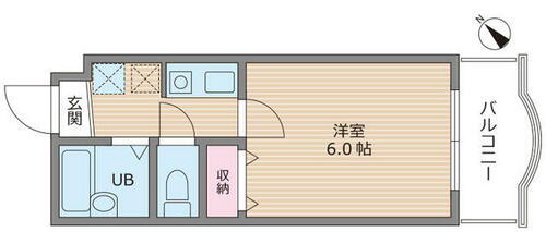 神奈川県川崎市中原区下小田中１丁目 武蔵中原駅 1K マンション 賃貸物件詳細