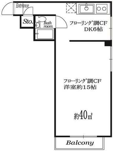 東京都新宿区市谷薬王寺町 牛込柳町駅 1DK マンション 賃貸物件詳細