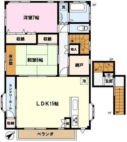 埼玉県川口市朝日１丁目 3階建 築36年11ヶ月