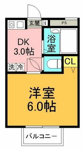 東京都町田市金井４丁目 鶴川駅 1K アパート 賃貸物件詳細