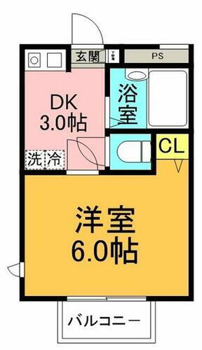 東京都町田市金井４丁目 鶴川駅 1DK アパート 賃貸物件詳細