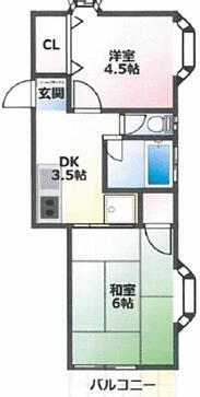 マスハイツ 西八王子駅 2DK 賃貸(賃貸マンション・アパート)