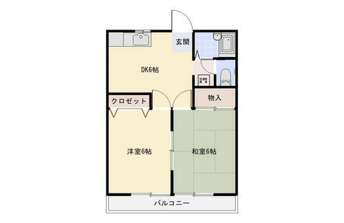 埼玉県さいたま市大宮区大成町２丁目 大宮駅 2DK アパート 賃貸物件詳細