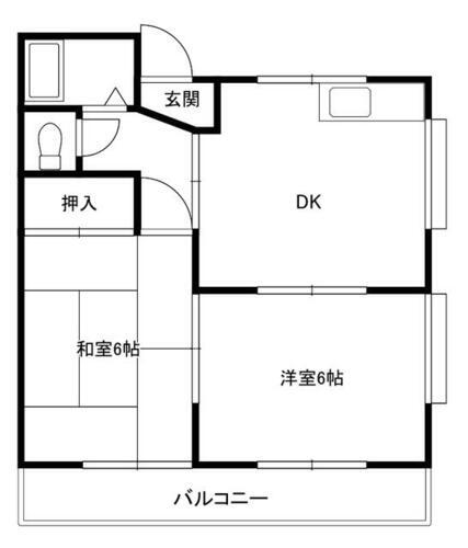 神奈川県平塚市諏訪町 平塚駅 2DK マンション 賃貸物件詳細