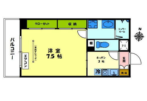 東京都新宿区高田馬場１丁目 西早稲田駅 1K マンション 賃貸物件詳細