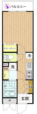 東京都練馬区豊玉北２丁目 新江古田駅 1K マンション 賃貸物件詳細