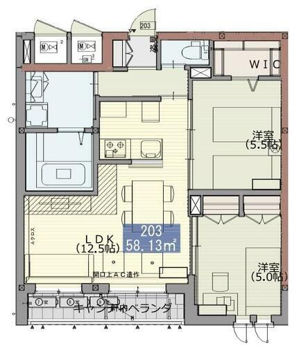 埼玉県川口市西川口２丁目 西川口駅 2LDK マンション 賃貸物件詳細