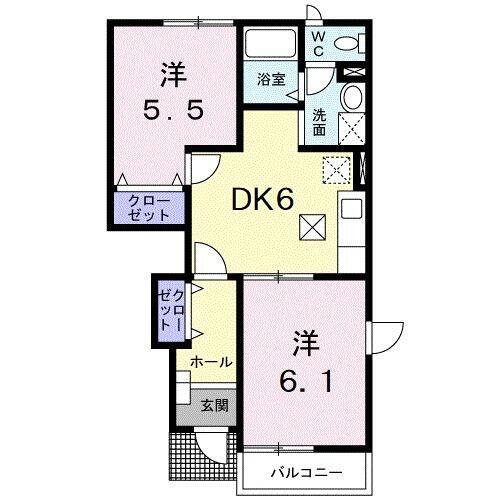 和歌山県橋本市高野口町大野 高野口駅 2DK アパート 賃貸物件詳細