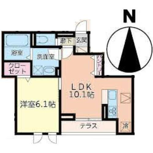 宮城県仙台市太白区長町８丁目 長町駅 1LDK アパート 賃貸物件詳細