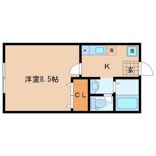 宮城県仙台市青葉区子平町 東北福祉大前駅 1K アパート 賃貸物件詳細