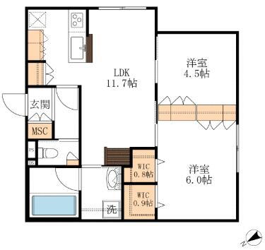 東京都練馬区土支田３丁目 石神井公園駅 2LDK マンション 賃貸物件詳細