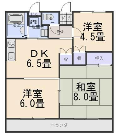 山形県米沢市舘山２丁目 西米沢駅 2LDK アパート 賃貸物件詳細