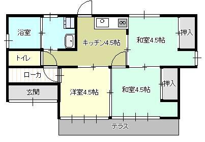 鹿児島県鹿児島市坂之上７丁目 平屋建て 築43年4ヶ月