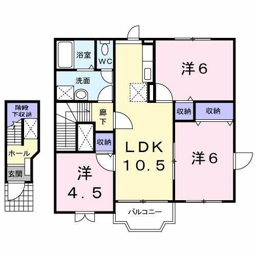 秋田県秋田市楢山石塚町 秋田駅 3LDK アパート 賃貸物件詳細