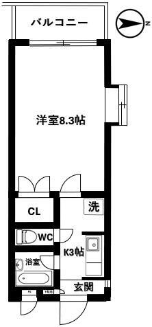 神奈川県横浜市栄区公田町 本郷台駅 1K マンション 賃貸物件詳細