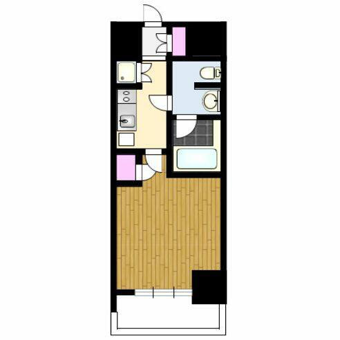 スパシエ川崎エセンザ　敷なし０．５礼