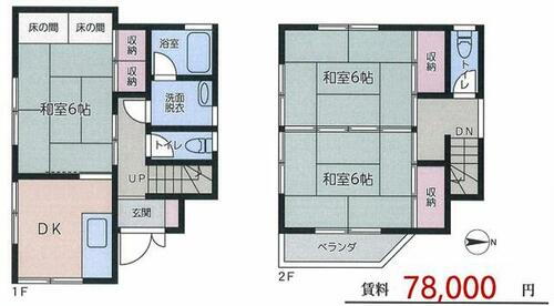 埼玉県川口市桜町６丁目 築31年10ヶ月 2階建