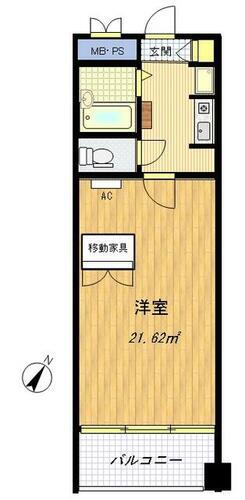 東京都杉並区荻窪４丁目 荻窪駅 1K マンション 賃貸物件詳細