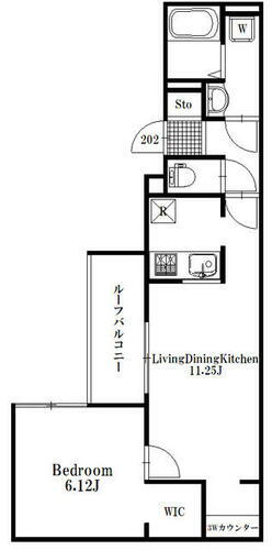 ウエスト　キャトル　南砂 2階 1LDK 賃貸物件詳細