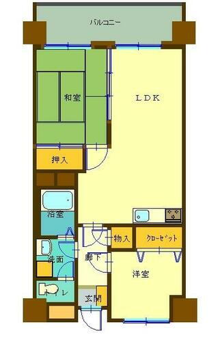新潟県長岡市長町１丁目 長岡駅 2LDK マンション 賃貸物件詳細