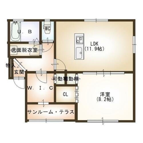 新潟県新潟市西区青山４丁目 青山駅 1LDK アパート 賃貸物件詳細