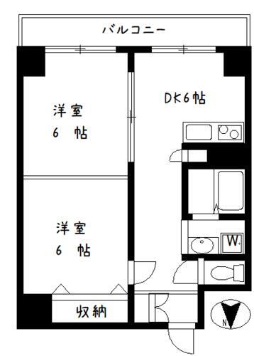東京都杉並区堀ノ内３丁目 新高円寺駅 2DK マンション 賃貸物件詳細