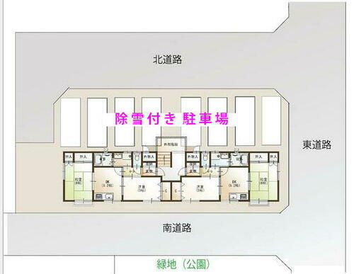 ピア陵南町 2階建