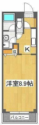 徳島県徳島市南二軒屋町１丁目 二軒屋駅 1K マンション 賃貸物件詳細