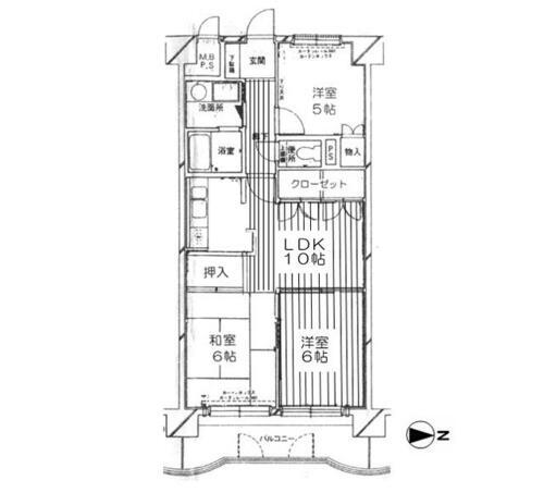 宮城県仙台市青葉区柏木２丁目 3LDK マンション 賃貸物件詳細