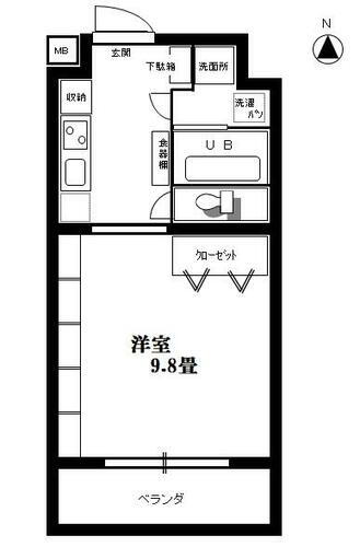 福島県郡山市細沼町 郡山駅 1K マンション 賃貸物件詳細