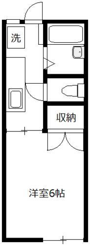 神奈川県横浜市港北区大曽根台 大倉山駅 1K アパート 賃貸物件詳細
