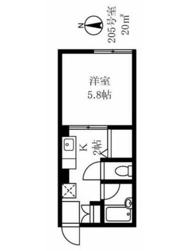 東京都品川区上大崎２丁目 目黒駅 1K アパート 賃貸物件詳細