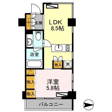 東京都目黒区鷹番１丁目 学芸大学駅 1LDK マンション 賃貸物件詳細