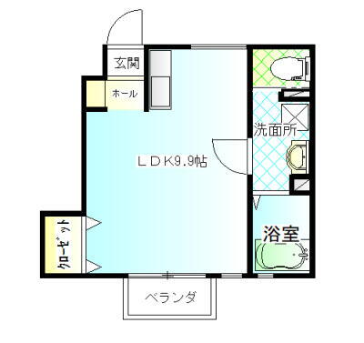 宮城県仙台市青葉区高松２丁目 東照宮駅 ワンルーム アパート 賃貸物件詳細