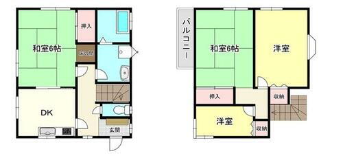 千葉県山武市横田 4DK 一戸建て 賃貸物件詳細