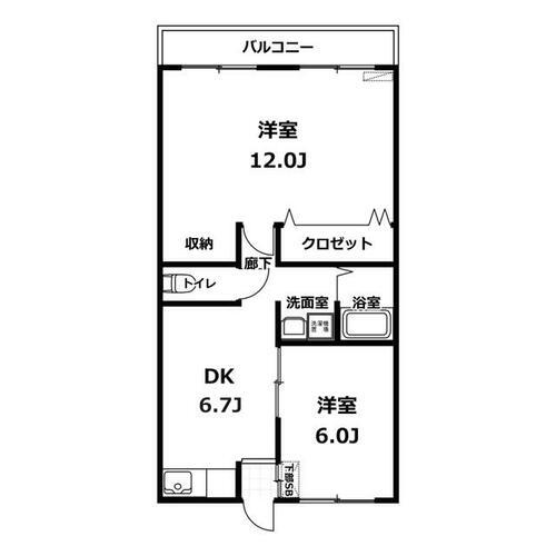 茨城県水戸市石川３丁目 赤塚駅 2DK アパート 賃貸物件詳細