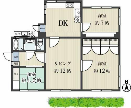 東京都世田谷区桜新町１丁目 桜新町駅 3LDK マンション 賃貸物件詳細