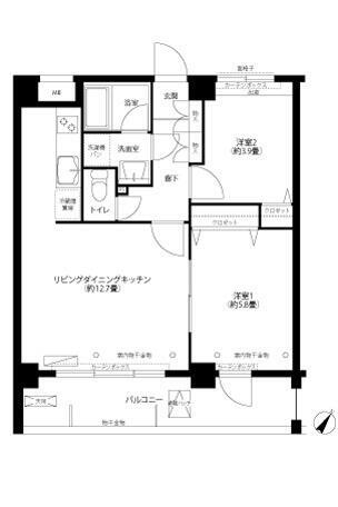 神奈川県横浜市西区平沼２丁目 戸部駅 2LDK マンション 賃貸物件詳細