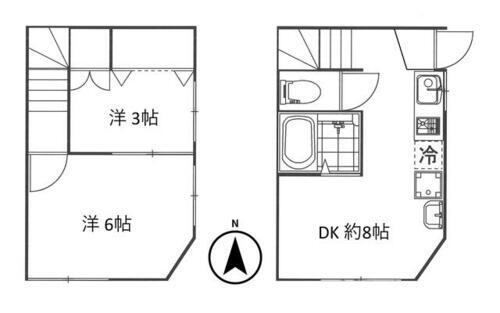 東京都世田谷区弦巻２丁目 桜新町駅 2DK 一戸建て 賃貸物件詳細