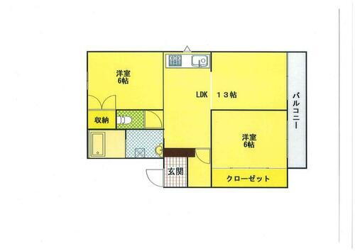 秋田県秋田市山王沼田町 2LDK マンション 賃貸物件詳細