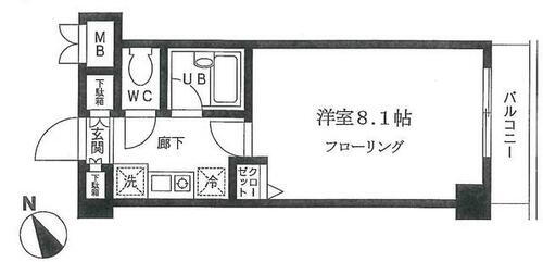 神奈川県横浜市西区岡野１丁目 横浜駅 1K マンション 賃貸物件詳細