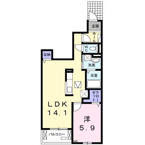 東京都町田市金井４丁目 鶴川駅 1LDK アパート 賃貸物件詳細