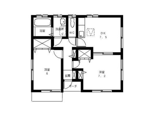 埼玉県大里郡寄居町大字寄居 寄居駅 2DK 一戸建て 賃貸物件詳細